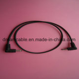 Offer Angle Black 1m 3.5*1.35mm DC Power Cable Male to Male