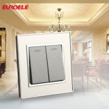 Stainless Steel Two Gang Two Way Wall Switch