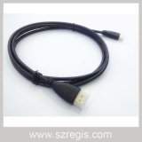 3D V1.4 Od6.0mm CCS Micro VGA HDMI to HDMI Cable