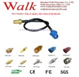 Fakra Extension Cable/GSM Antenna Cable: Fakra Male Straight to SMA Female Straight with Rg58 Cable
