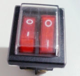 2push-Bottons Electric Switch/Push Button Switch Snap for Room Heater and Other Eletric Appilance