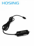 2.1AMP Mini Portable Car Charger with Inbuilt Data Cable