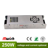 250W 12V20.8A Indoor LED Lighting Driver Power Supply with Ce RoHS