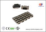 9 Pin D-SUB dB9 Male Right Angle PCB Connector