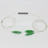 1X2 PLC Fiber Splitter, Mini Module, 900&Mu, LC/APC