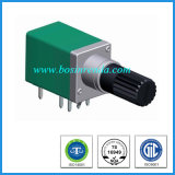 9mm Single Unit Plastic Shaft Rotary Potentiometer for Amplifiers