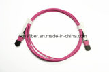 Om4 Erika Violet MPO/MTP 8/12/24 Core Trunk Multicore Fiber Optic Cables for Data Center