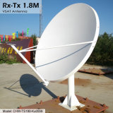 Ku 1.8m Rx-Tx Vsat Antenna (Offset)