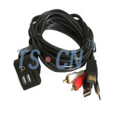 USB RCA 3.5 Cable Automotive Harness