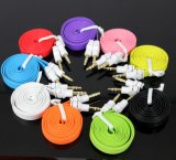 3.5mm Noodle Aux Cable 1m with High Quality