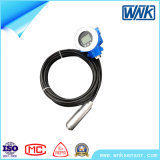 Smart 4-20mA Pressure Transmitter Waterproof Liquid Level Transmitter with Corrosive Resistant Cable