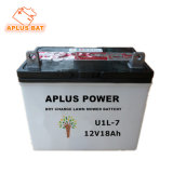 Rechargeable U1l-7 12V18ah Dry Charge Garden Tractor Lead Acid Battery