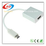 [Sq-66] USB 3.1 Type-C Male Connector to HDMI Female Digital AV Adapter Converter for Apple New MacBook 12 Inch Laptop