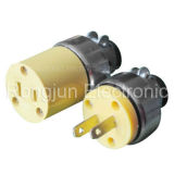 South America Travel Power Adapter Adaptor Switch Socket Plug (Rj-0015)
