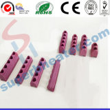 High Quality Ceramic Link Hole Parts for Mica Band Heaters Porcelain Ceramic