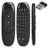 2.4G Wireless Bluetooth/Microphone/Wifiuniversal Air Mouse/Fly Mouse with Keyboard Controller for Android TV Box with USB Dongle