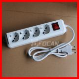 4 Outlet Italy Power Strip Socket with Child Protector