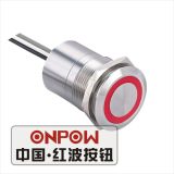 Onpow 22mm Touch Switch with Large Light (TS22D-10/RG/5V/S, CE, RoHS)