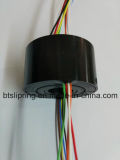 Inner Hole 12.7mm 8 Circuits with 20mm Height Through Hole Slip Ring Ce, FCC, RoHS, ISO