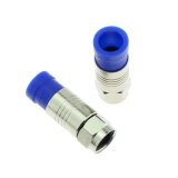 Rg59 RG6 Coaxial Cable Compression F Type Connector