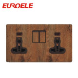 General Universal Type Double Swicth Socket with Light