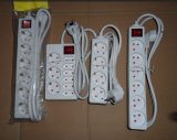 Germany Style Extension Socket Power Strip with Overload Protection