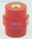 Sm-30 Resin 30mm High Busbar Standoff Insulator with Brass Inserts