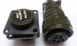 Threaded Coupling Ms3102A14s-5p Ms3106A14s-5s 5 Pin Military Circular Connector
