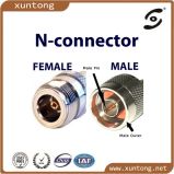 N Connector Male Crimp Plug for LMR400 Rg8
