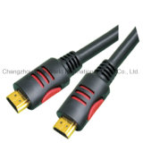 9.5mm Two-Tone High Speed HDMI Cable for HDTV/4K/3D/Internet