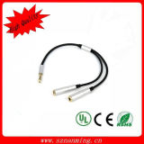 3.5mm Audio Splitter Cable Male to 2 Female (NM-DC-319)