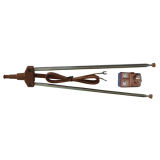 TV Antenna Rod Antenna in Brown Color (TV-1-100B)