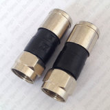 Rg59 RG6 Rg11 Coaxial Cable Compression F Type Connector