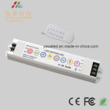 12-24V Wireless Sensitive RF 6A*3CH LED RGB Controller Grey Steps 4096 Per Channel