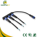 Street Lamp Waterproof Power 8 Pin Cable Rubber Line Connector
