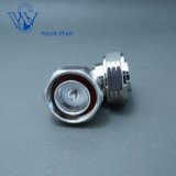L29 7/16 DIN Male to Male Right Angle RF Connector Adaptor