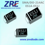 1A Es1a Thru Es1j Super Fast Recovery Rectifier Diode SMA/Do-214AC Package