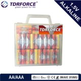 Mercury&Cadmium Free China Factory Ultra Alkaline Battery with PVC Box (AA/AAA)