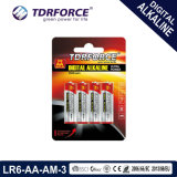 1.5V Digital Primary Alkaline Dry Battery Manufacture (LR6-AA-AM3)
