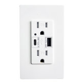 American Type a & Type C Port USB Charging Socket UL Listed