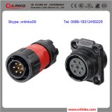 Made in China Cnlinko Waterproof 12V Wire Connector Terminal Block Service Connector Female Molded Cable Connector