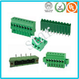 Factory Supply 5.08mm Pitch Male Female Pluggable Plastic Terminal Block