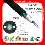 Outdoor Aerial Fiber Optical Cable Central Tube GYXTW 2-12-24 Cores PE Outer Sheath