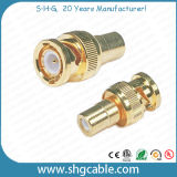 BNC to RCA Adapter Connector for Coaxial Cable Rg59 RG6