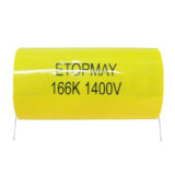 High Voltage Metalized Polypropylene Film Capacitor Cbb20 Axial Type