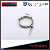 Spring Fixed Thermocouple K Type with Thermocouple Wire