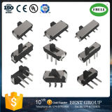 Mini Patch Vertical Type 6pin SMD Slide Switch