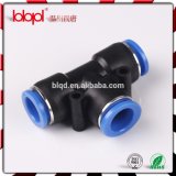Plastic Material Union Type Straight Connector Puc 8mm