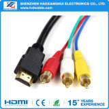 High Speed OEM 1.4V HDMI to 3RCA Cable for Multimedia