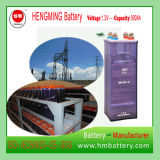 Hengming Gnz300 110V300ah Pocket Type Nickel Cadmium Battery Kpm Series (Ni-CD Battery) Rechargeable Battery